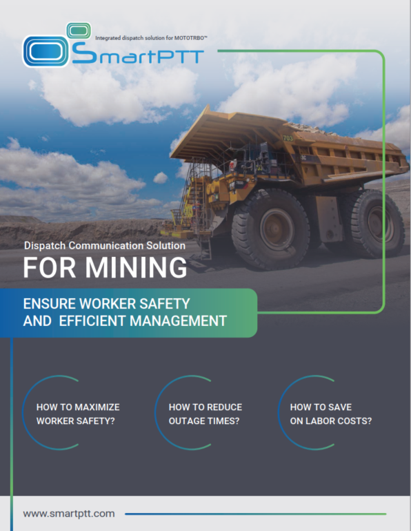 SmartPTT for Mining
