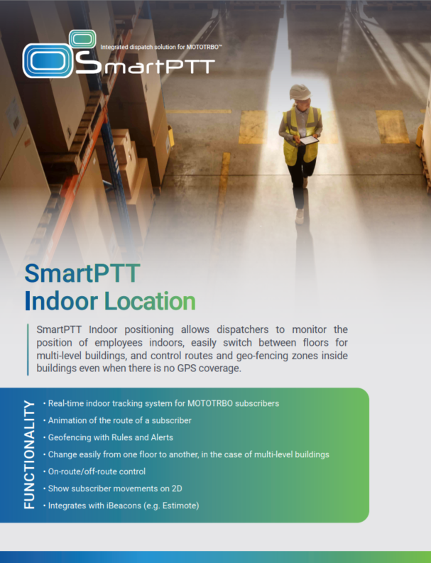 SmartPTT Indoor Location